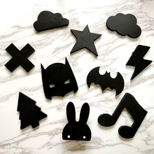 Wooden ice cream /Bunny/Batman/beard/Clouds baby Kids Clothes Hook Children’s Room Wall Decoration Hanger Hook Birthday Gift