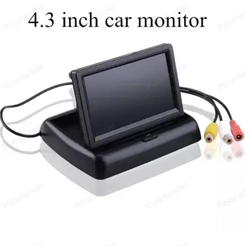 

car monitor display 4.3 inch TFT Color digital HD video lcd for universal vehicle reversing parking backup rear view camera