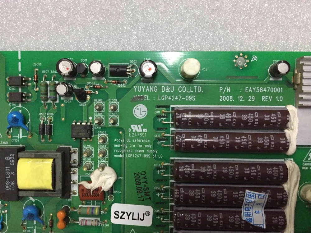power board for SZYLIJ Nuevo Tablero Original 42SL80YD42SL90QD 47SL90QD LGP4247-09S EAY58470001