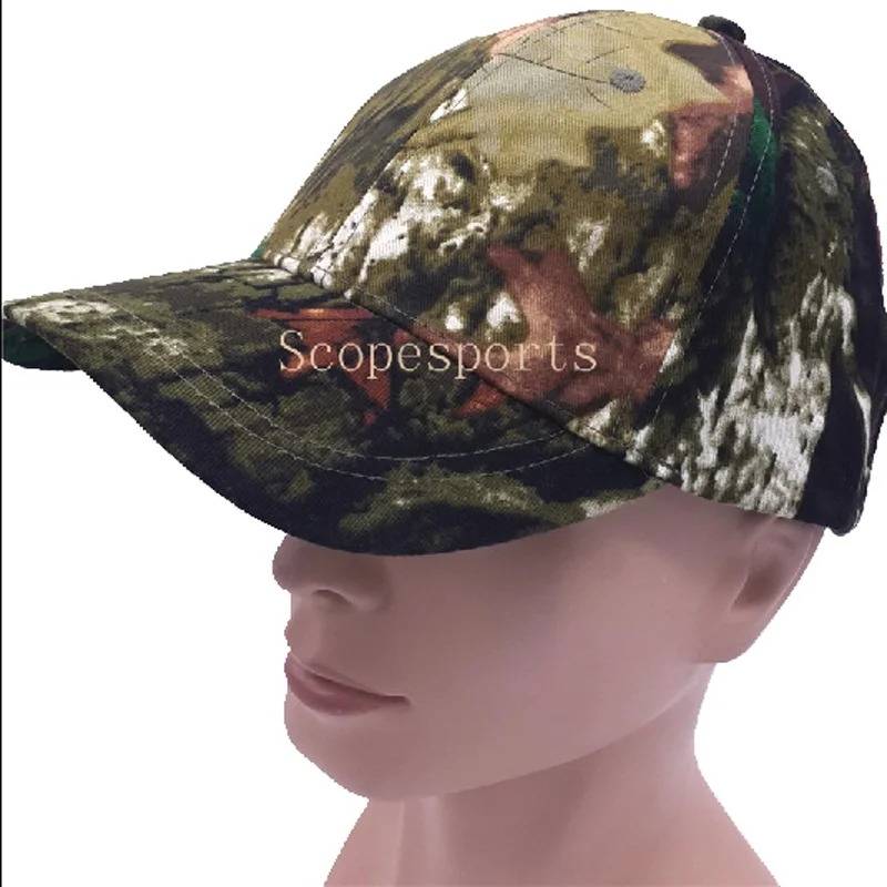 

New Hunting Cap Camouflage Military Tactical Peaked Cap Fishing Hiking Bionic Cap Camo Baseball Hat Free Shipping