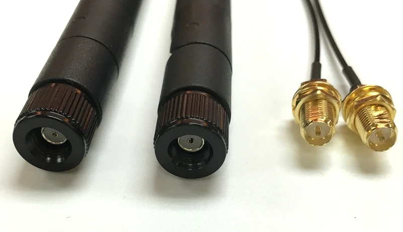 WiFi Antenna Sma Interface 6db Omni Antenna D-link Wireless Router Wireless Network Card .4GHz 5GHz 5.8GHz Dual Band WiFi RP-SMA Antenna