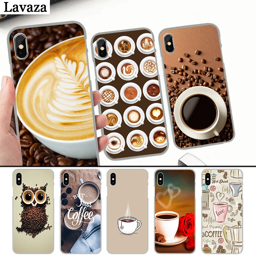 

Lavaza coffee Hard Case for iPhone 4 4S 5 5S 5C 6 6S 7 8 Plus X XS MAX XR