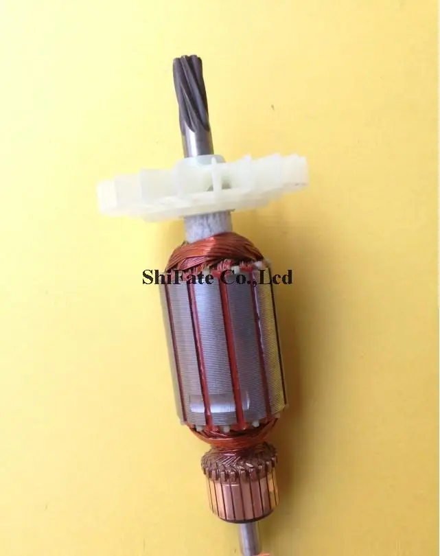 

AC 220V Electric Harmmer Part Motor Rotor 7 Teeth Drive Shaft for Bosch GBH2-26