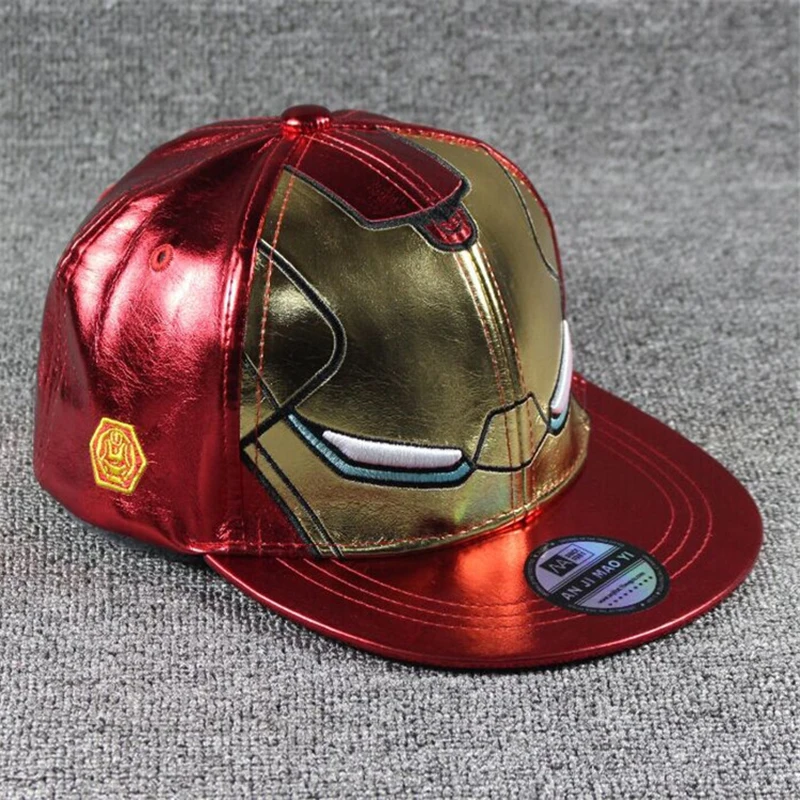 CBUCY Kids & Adults Size Ironman Avengers Baseball Caps Iron Man dad
