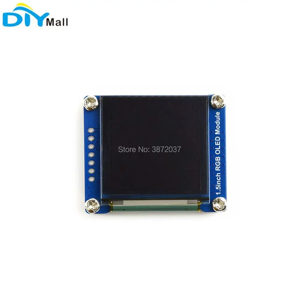Дисплейный модуль OLED RGB 1 5 дюйма экран 128x128 SSD1351 SPI I2C IIC для Arduino Raspberry Pi STM32|Модули