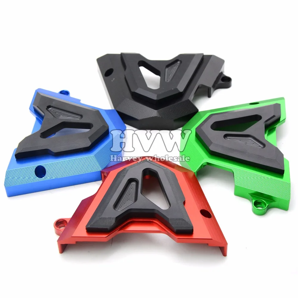 

CNC Aluminum Front Sprocket Cover Chain Guard Cover Left Side Engine For Kawasaki Ninja 250 Z250 250R ninja 300 Z300 300R