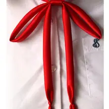 50 шт./лот! Милые Женские однотонные школьные девушки JK галстук для костюма студентов галстук