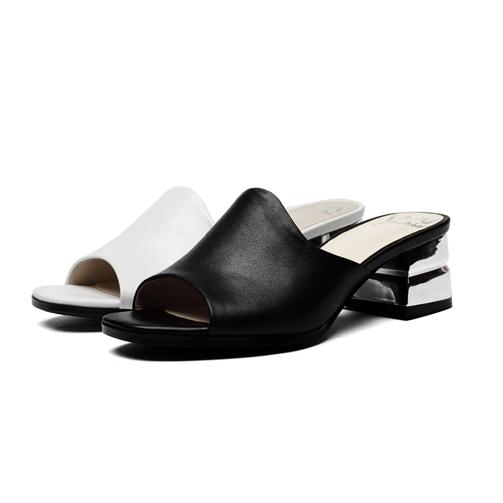 Asumer/большие размеры 33-41; обувь из натуральной кожи; летние женские босоножки; модная обувь; Закрытая обувь с открытым носком