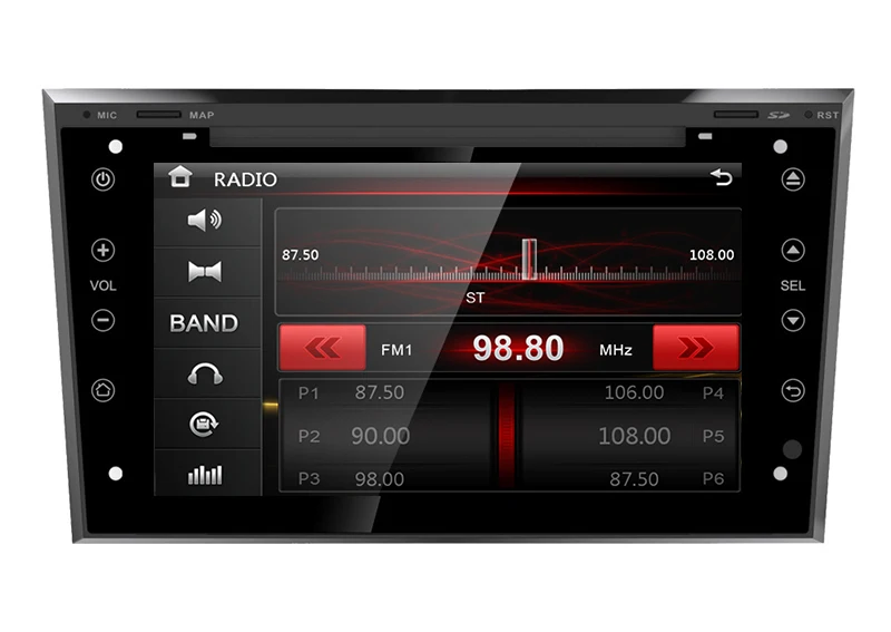 7 &quotсенсорный автомобильный DVD с экраном GPS аудио Радио стерео USB/SD BT/TV Canbus
