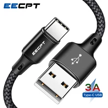 EECPT usb type-C кабель для huawei P20 Lite P30 провод для быстрого заряда type-C кабель зарядного устройства для samsung S9 Xiaomi Redmi Note 7