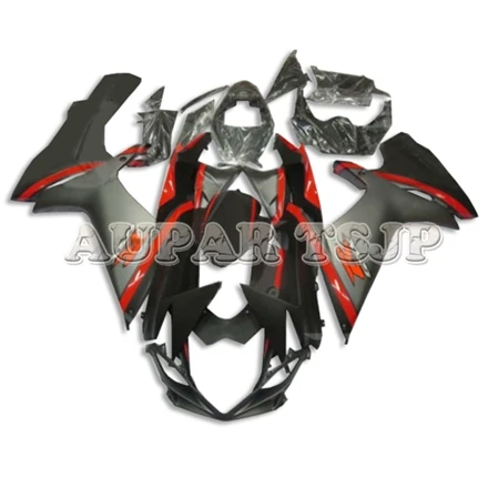 Красный, матовый черный серый корпусов для Suzuki GSXR600 2011 2012 2013 GSXR750 рамы кузова МОТОЦИКЛ ABS Пластик - Color: As Picture Shown