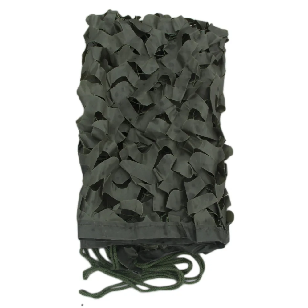 Outdoor Camping Hunting Camouflage Netting Shade Military Pure Green