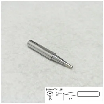 

10PCS 900M-T-1.2D Soldering Iron Tip For Hakko Saike Aoyue Lucky BAKU Quick 936 852 Soldering Tips For Soldering Iron