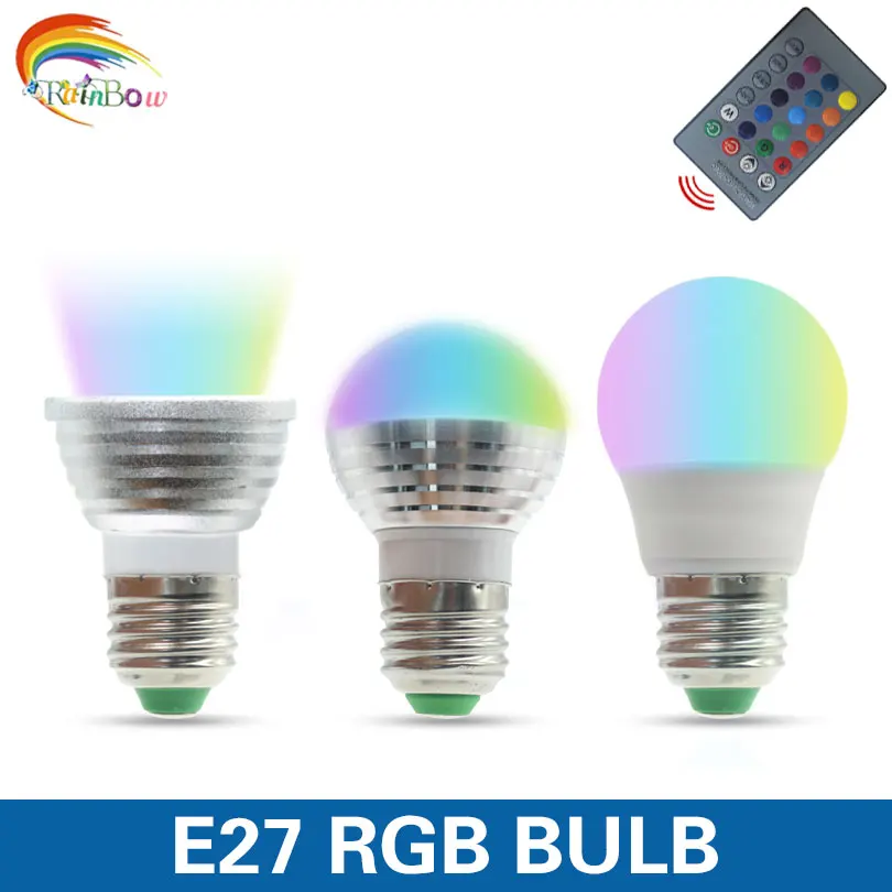 

Lowest price led bulb LED GU10 COB 9W Led Spotlight Warm Cold White MR16 12V rgb Lamp E27 E14 5W RGB Lampada 16 Color Change led