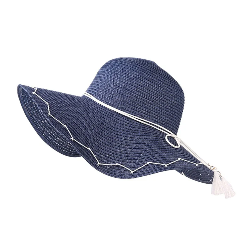 Горячее предложение! Распродажа! Солнцезащитная соломенная шляпа летняя женская панама Шляпа Пляжная Женская Солнцезащитная шляпа для рыбалки Спортивная ручная шляпа