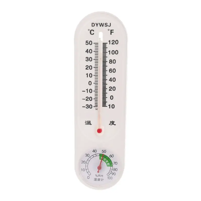 Крытый Открытый настенный термометр гигрометр Сад Офис Температура регистратор