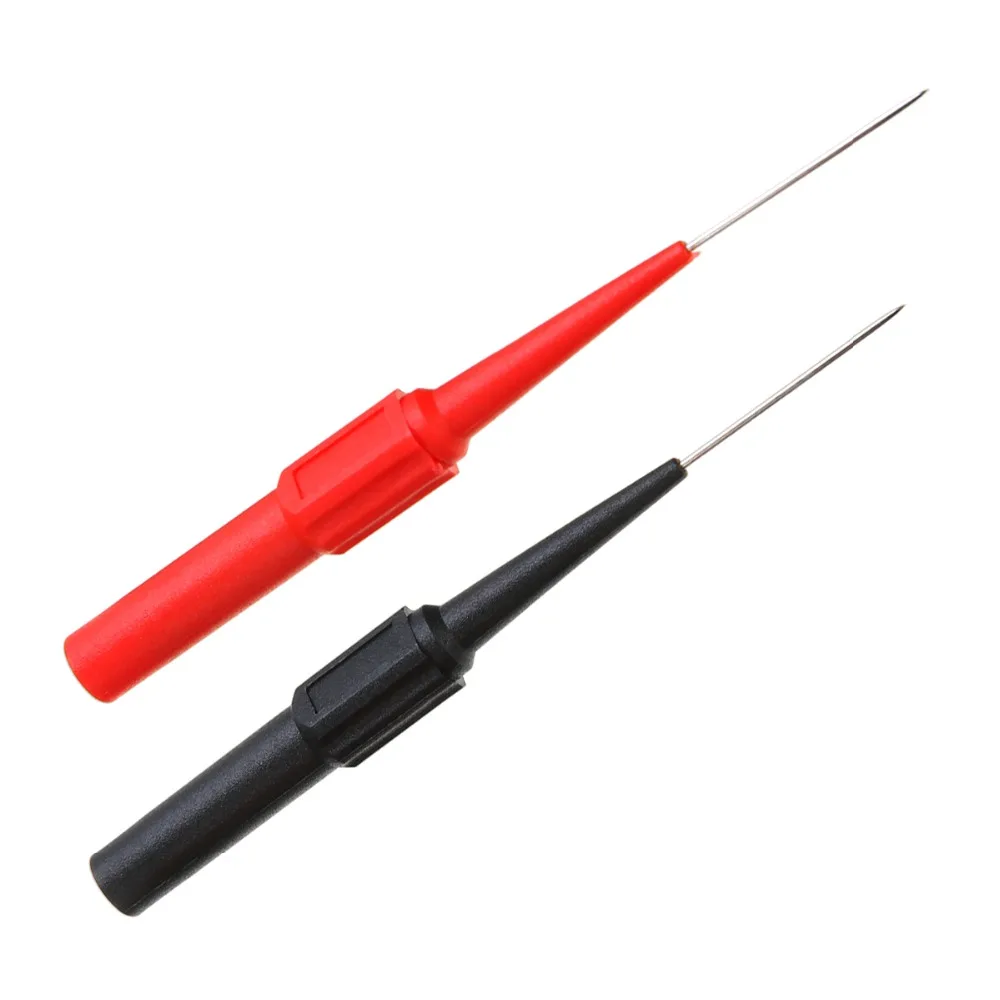 2pcs Insulation Piercing Needle Nondestructive Multimeter Test Probes