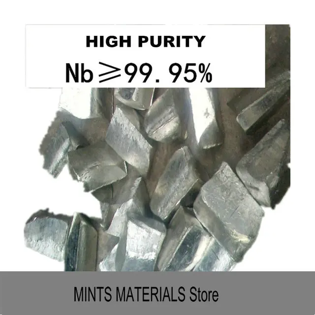 

Niobium 3N5 Nb Grain High Purity 99.95% 4 Research and Development Element Metal Simple Substance CAS#: 7440-03-1 High Temp