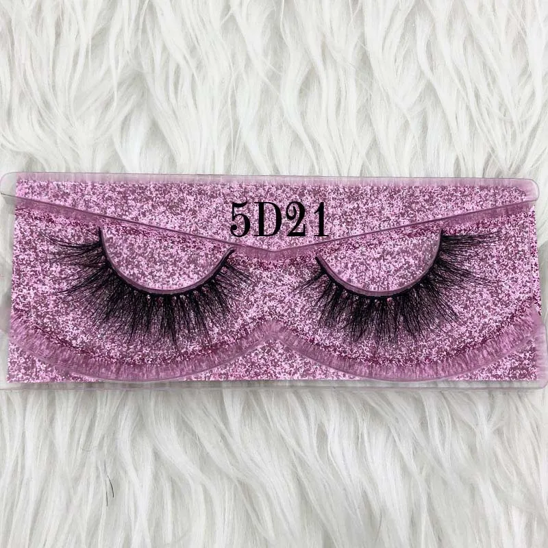 Mikiwi натуральный стиль тонкий 5d lashes квадратный блестящий чехол коробка Редкие норковые ресницы