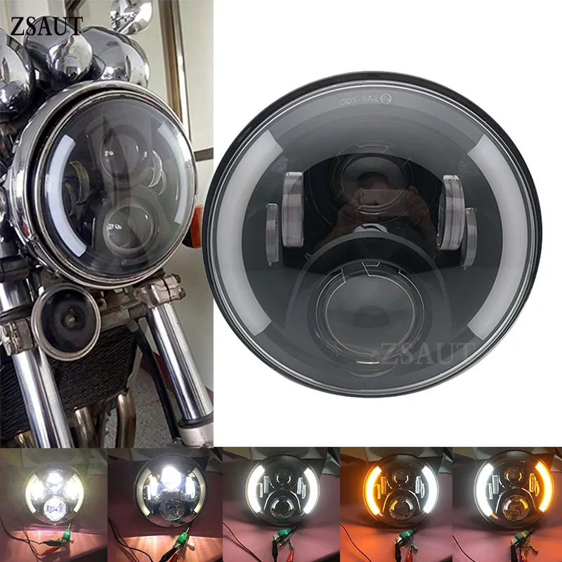 

DOT Approved 7" LED For Motorcycle Headlight, 7 Inch LED Projector Headlights, Motorcyle Parts Lighting