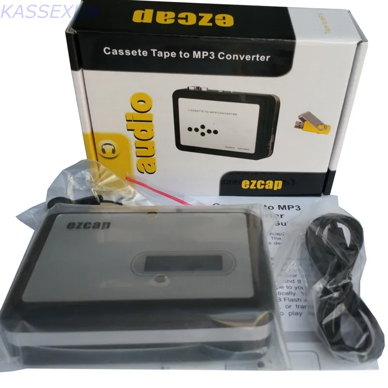 Tape Cassette Recorder Player Convert To Mp3 Save in USB Flash Disk Directly No PC Need Playback