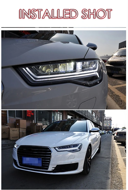 LED Headlight Assembly for Audi A6 4_