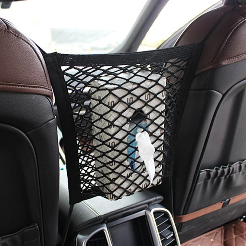 Сумка для хранения на сиденье автомобиля эластичная сетка Dodge Journey Jeep Grand