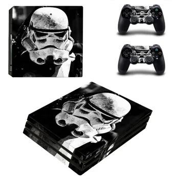 

Star War Darth Vader PS4 Pro Skin Sticker Decal for PlayStation 4 Console and 2 Controller PS4 Pro Skin Sticker Vinyl Accessory