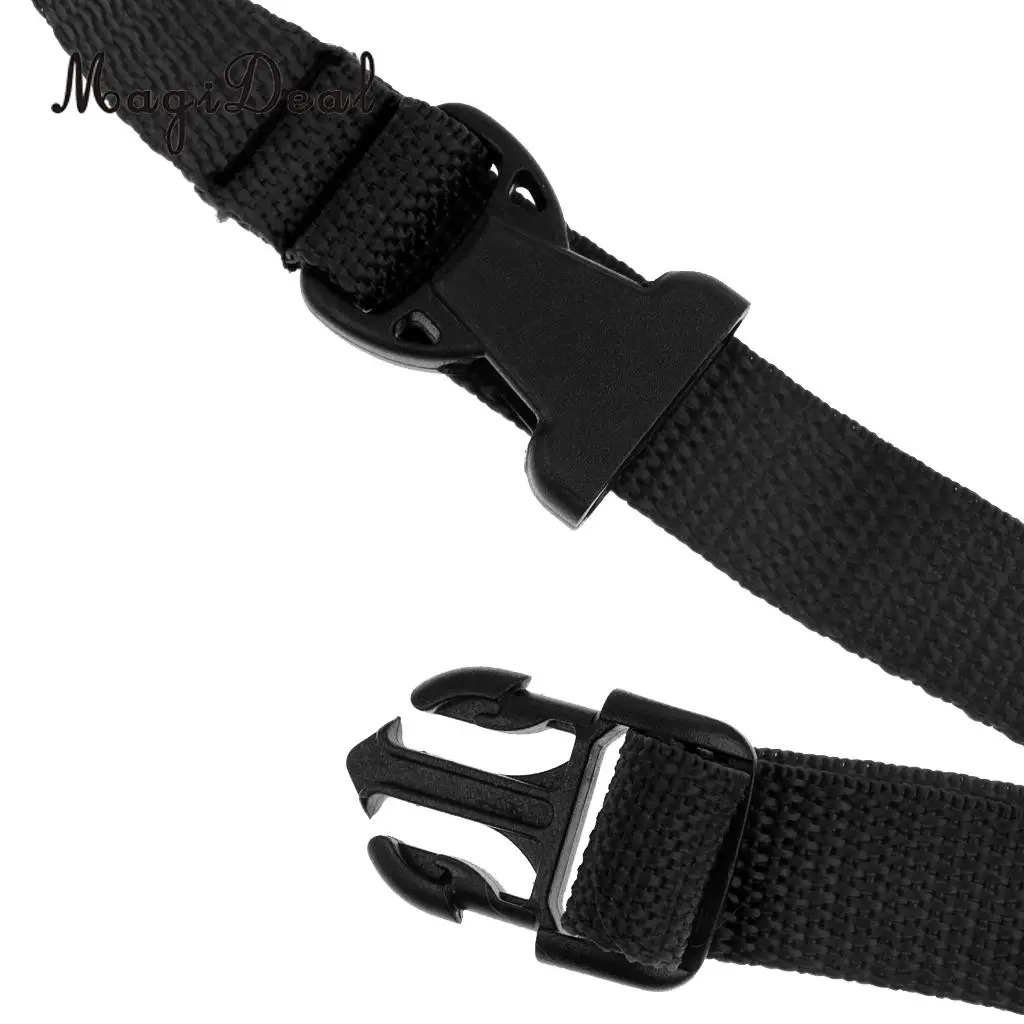 MagiDeal Heavy Duty Scuba Diving Snorkel Fin Mask Holder Keeper Strap + Lobster Stick Pointer Noise Maker