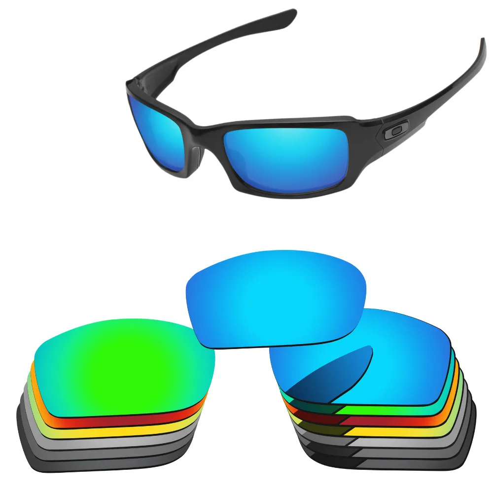 PapaViva поляризованные Сменные линзы для аутентичных Fives квадратные солнечные очки UVA и UVB Защита-несколько вариантов