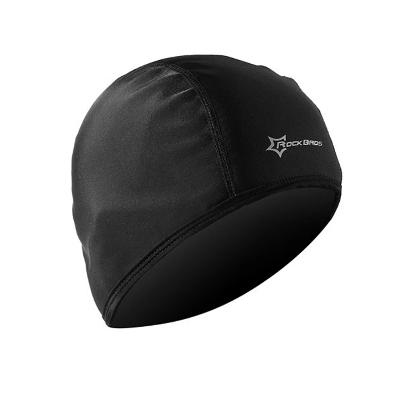 Rockbros водонепроницаемый руно теплая зима шляпа ветрозащитный спорта на открытом воздухе человек шапочка дорожный велосипед велоспорт cap hat капелло черный