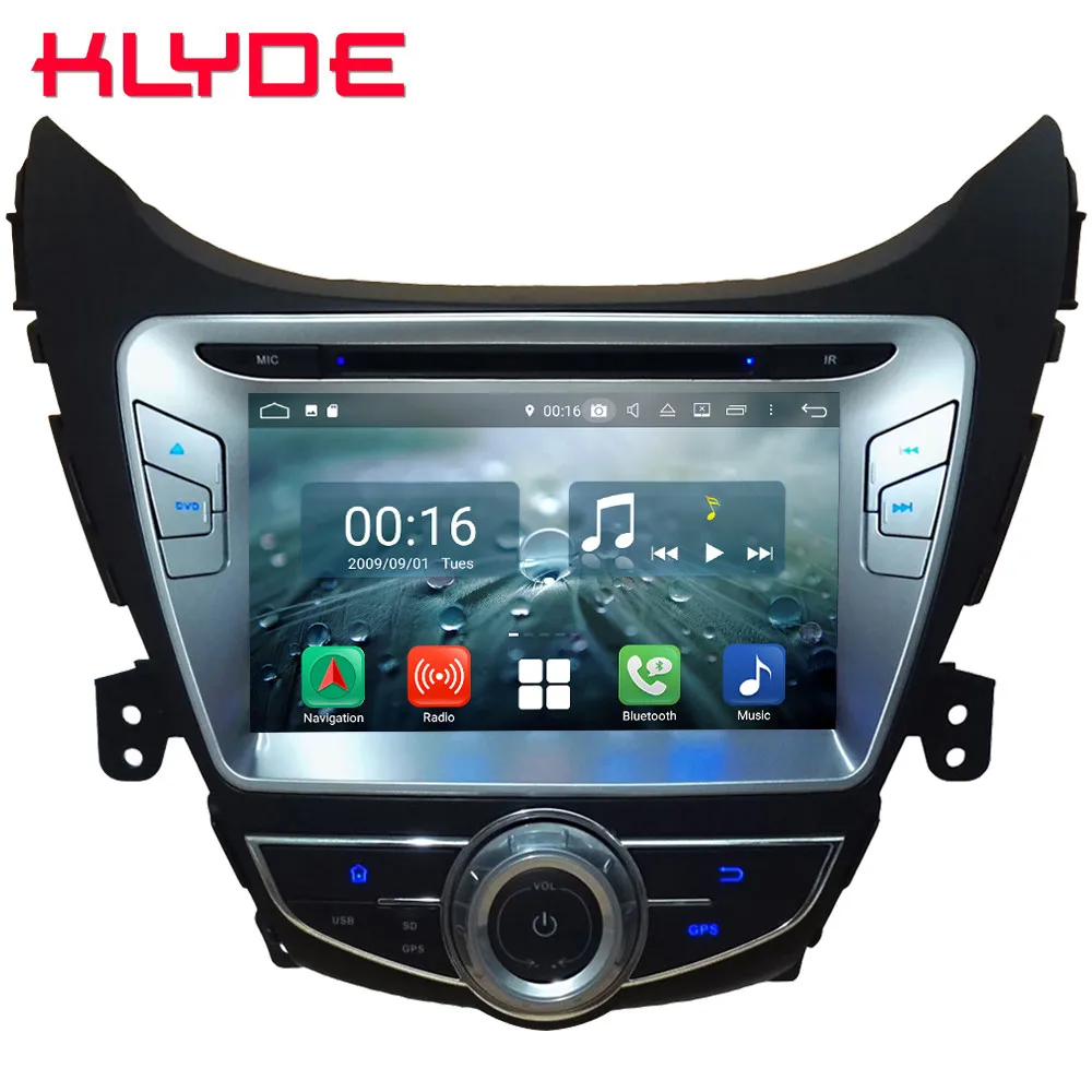 

8" Octa Core 4G Android 9.0 4GB RAM 64GB ROM RDS Car DVD Multimedia Player Radio Stereo For Hyundai Elantra Avante I35 2010-2013