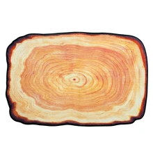 Нескользящий Бежевый Желтый продолговатый ковер дерево кольцо дизайн продолговатый ковер большое дерево большой ковер для спальни коврик в гостиную