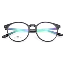 BAONONG Новое поступление круглый простой дизайн, сверх тонкое зарядное устройство, TR90 оптические очки в роговой оправе рамки для Для женщин очки с диоптриями W0115