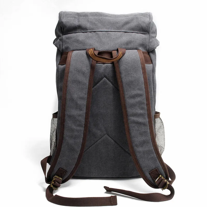 Дорожные сумки модные холщовые мужские рюкзаки мужской многофункциональный
