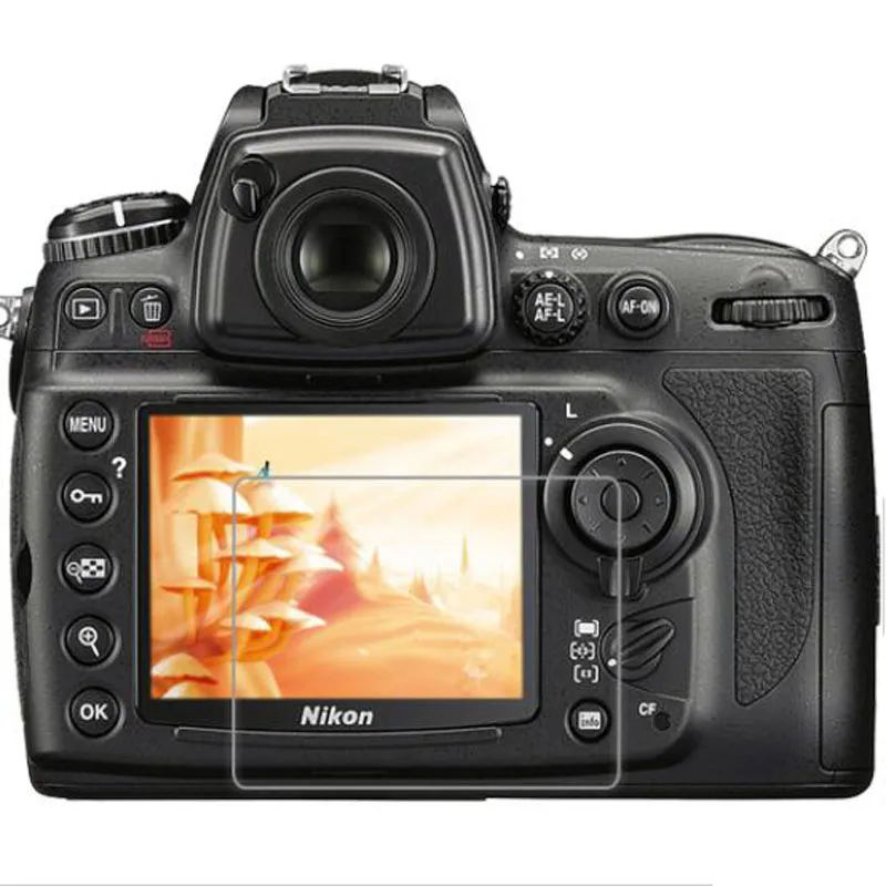 

Tempered Glass Protector Guard Cover for Nikon D7000 D700 D300 D90 DSLR Camera LCD Display Screen Protective Film Protection