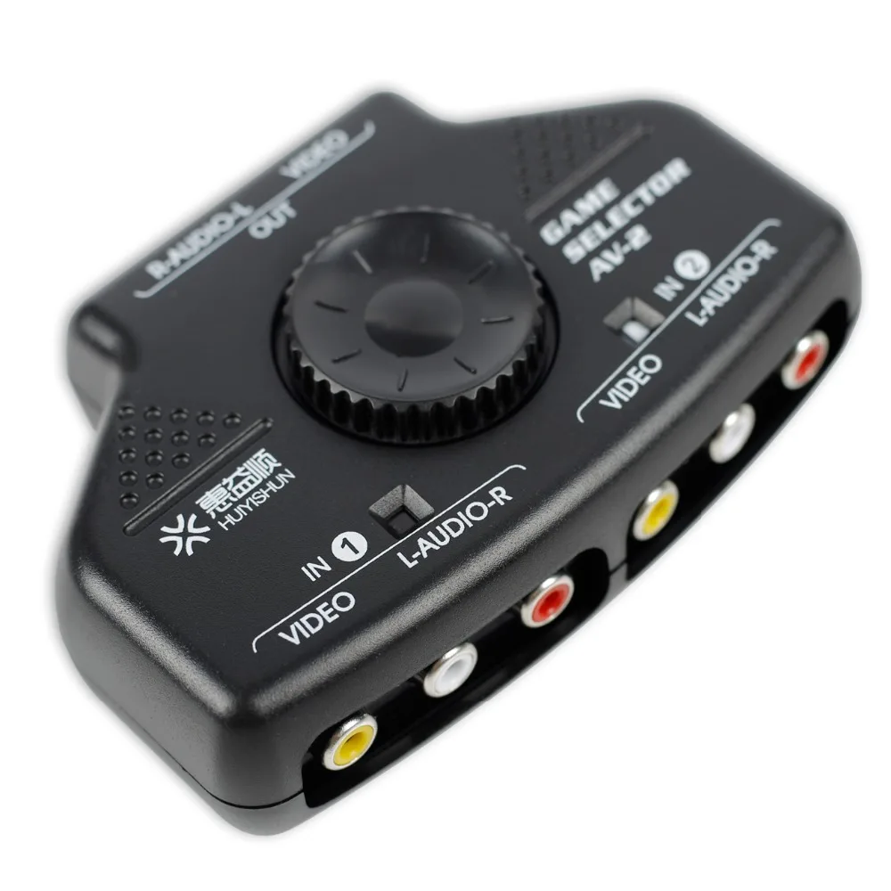 2 Way Splitter Av Rca Audio Video 