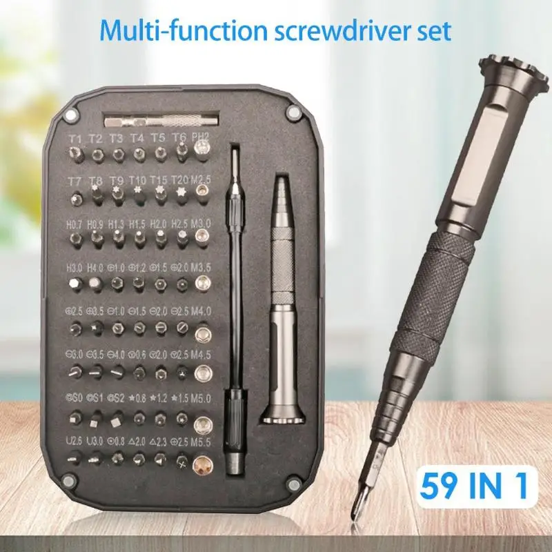 

59 in 1 Multi-function Screwdriver Set Mobile Phone Notebook Repair Tools