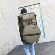 Fishing Chair Bag 80cm Multifunctional Deal with Bag Double Again Fish Bag Waterproof Fishing Rod