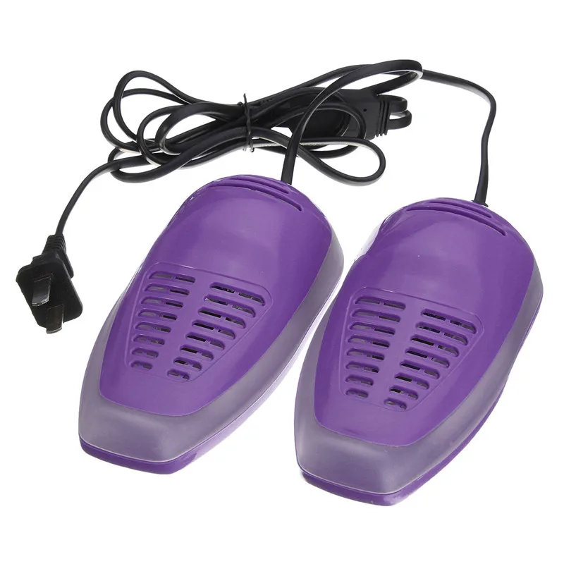 Высокое качество Нагреватель электрическая сушилка для обуви Отопление Сапоги обувь портативный УФ осушение дезинфицирующее средство обувь грелка 14 Вт AC220V