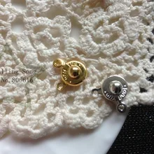 10MM 35Pcs Silver & Gold Color Jewelry Clasps & Hooks For Necklace & Bracelet Clasp Jewelry Findings & Accessories