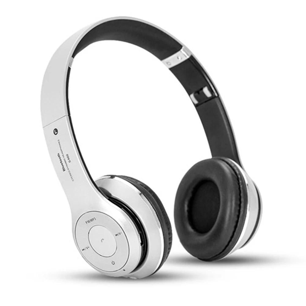 Brand New Casque Bluetooth Headphone Music Audio Earphone Stereo Foldable Handsfree Headset TF card with Microphone