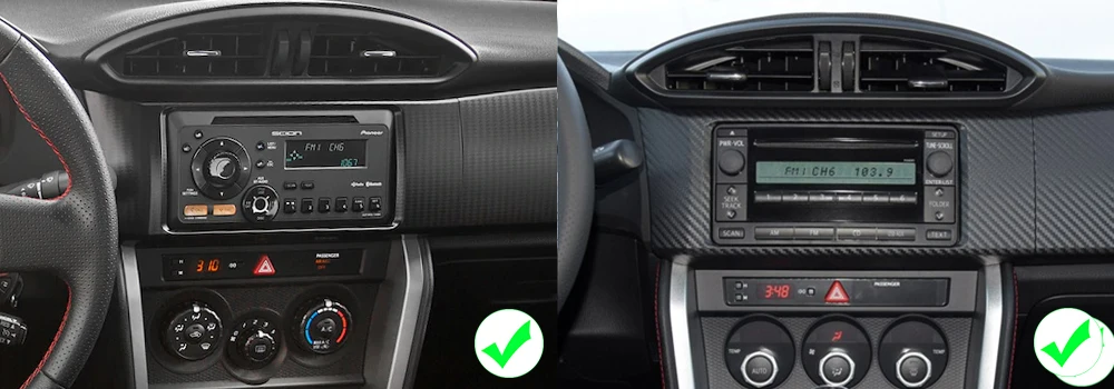 2 Din Car Multimedia Player Android 9 Auto Radio For Scion FR-S 2012~2019 DVD GPS 8 Cores 4GB+32GB Bluetooth WiFi 10