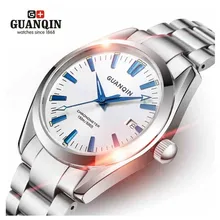 2018 GUANQIN Watch Men Luxury Automatic Mechanical Watches Luminous Waterproof Mens Business Watch Male Clock Relogio Masculino