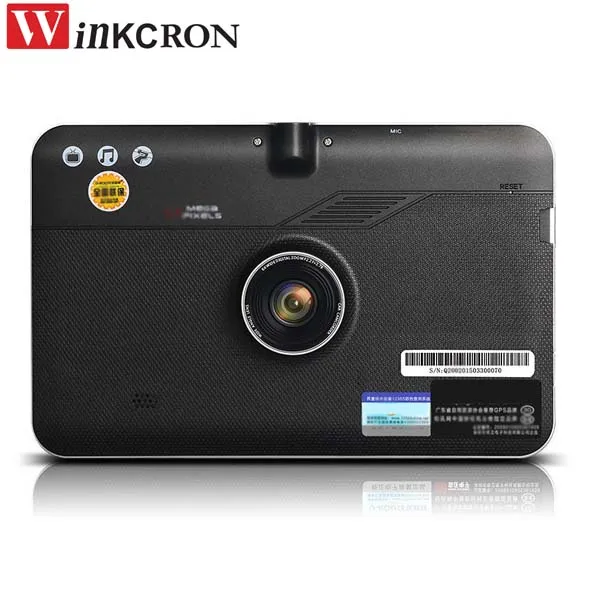 

7" Touch Dash Camera Android GPS Navigation Car DVR Video Recorder WiFi built 16GB 150 degree lens Free Map