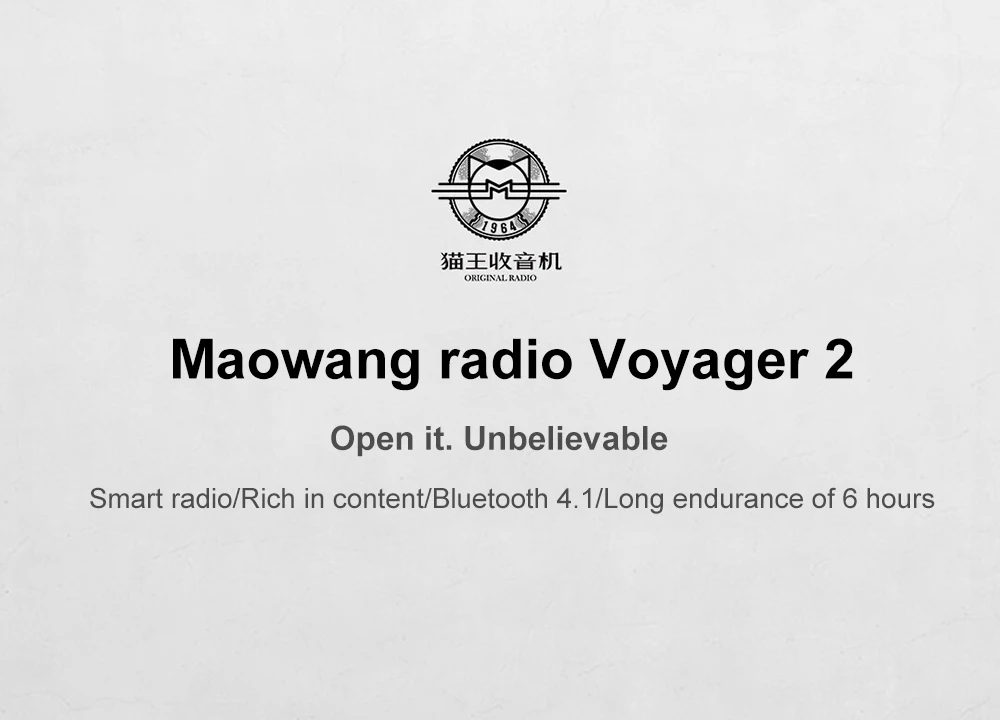 Xiaomi Смарт радио Ретро Футуризм сеть FM станция HIFI уровень заряда Bluetooth звуковые колонки AUX Wifi Интернет портативный радио