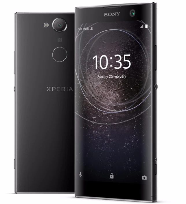 Разблокированный мобильный телефон sony Xperia XA2, четыре ядра, 5,2 дюймов, 3 ГБ ОЗУ, 32 Гб ПЗУ, камера МП, 4G LTE, одна SIM карта, XA2, Smatphone - Цвет: Black