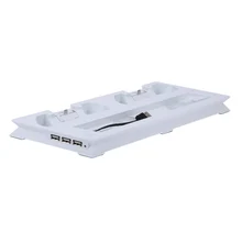 3 en 1 Vertical Stand Ventilateur De Refroidissement avec Station De Recharge pour PS4 Slim Conso L3FE