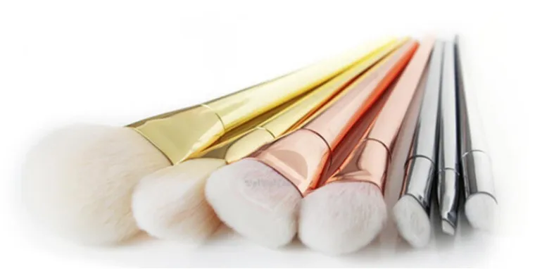 Makeup Cosmetic Brushes Set 7pcs/set Powder Foundation Eyeshadow Lip Brush Tool | Красота и здоровье
