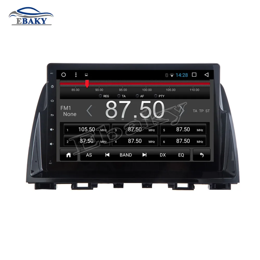 Sale NaviTopia 9inch 1GB/2GB RAM Quad Core/Octa Core Android 7.1/8.1 Car DVD Radio for Mazda 6 ATENZA 2014 2015 2016 GPS/wifi/map 5